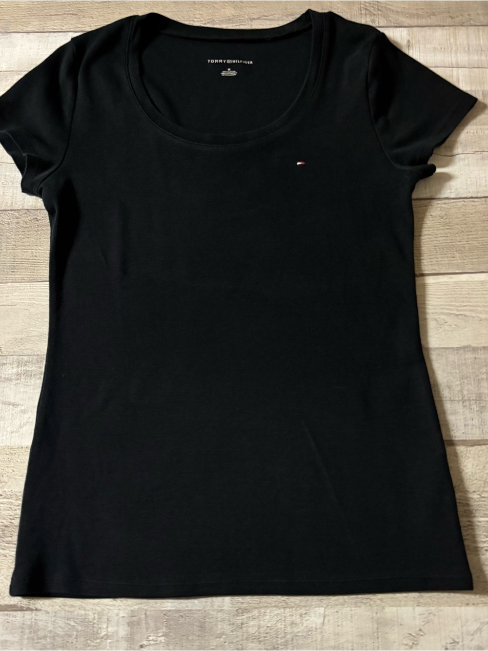 Tommy Hilfiger Black Short-Sleeve Top